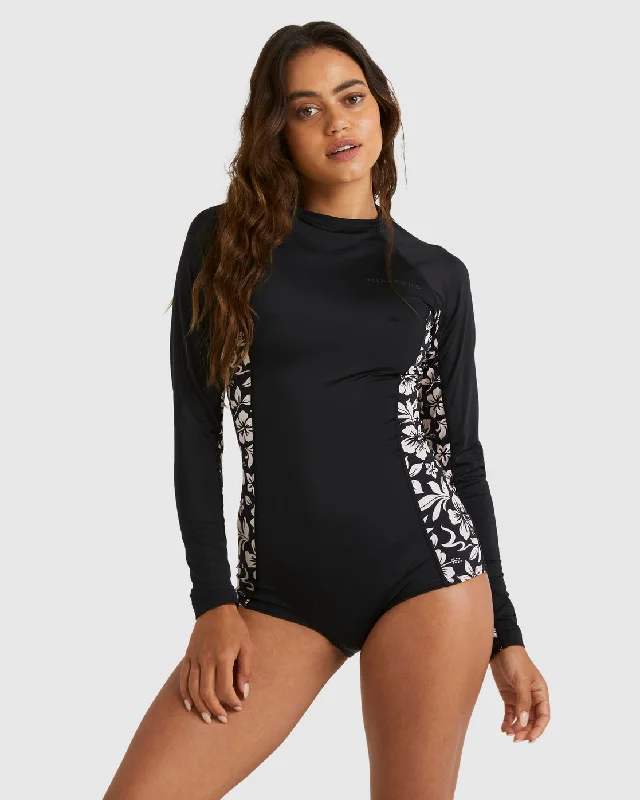 Billabong Toko Bodysuit Elegant Mesh Bodysuit for Night